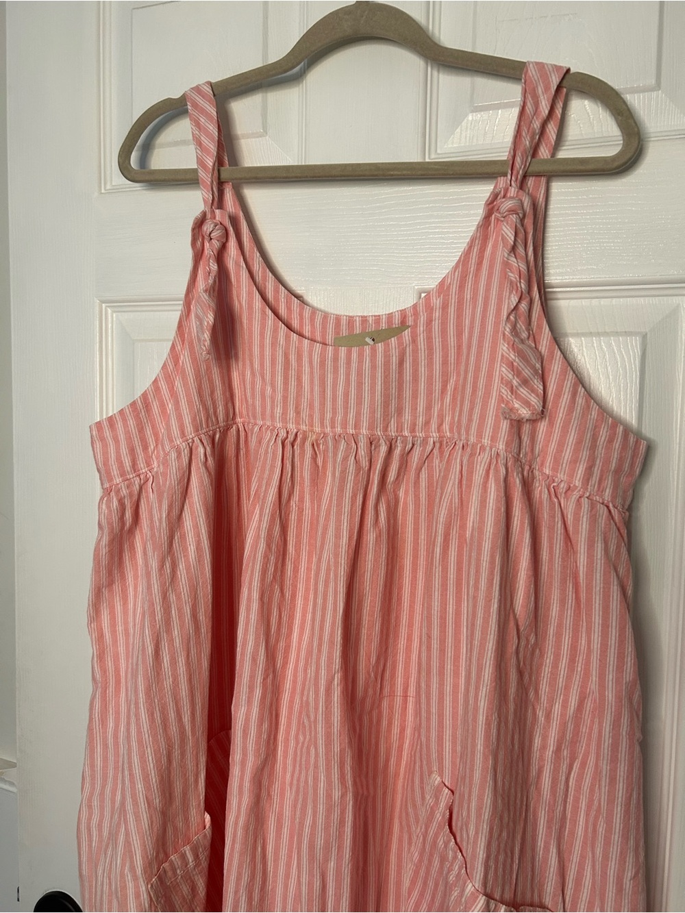 Heart’s Desire Arminda Pinafore in Homespun Cotton - Picture 3 of 16